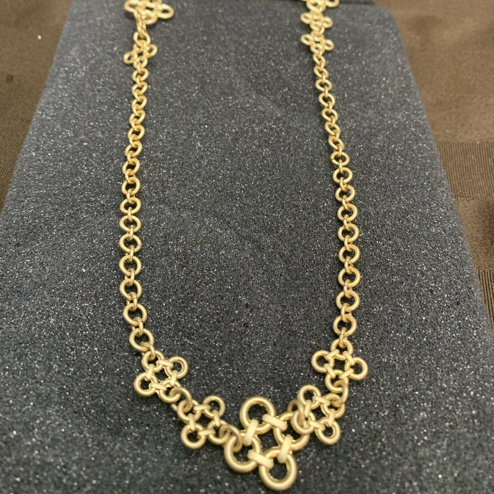 Lis Sophia Long Gold Necklace